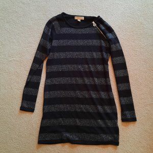 Long sleeved shirt dress